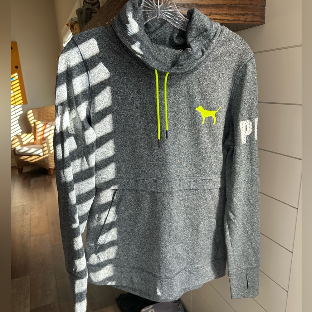 VS PINK ultimate high neck pullover hoodie